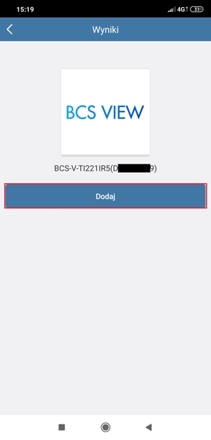 Podgląd na żywo z kamer BCS View/Basic przez P2P - Android/iOS