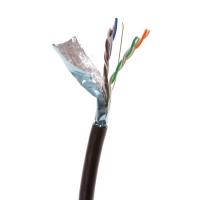 Kabel zewn. FTP cat.5e (305m) Linkbasic (drut 24AWG/0.51mm, 100% Cu, czarny) 