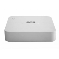 BCS-P-SNVR0801-8P sieciowy rejestrator 8 kanałowy IP switch PoE x8