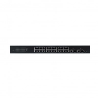 BCS-P-SP2402G-SFP switch PoE (24 porty PoE, 2 porty combo RJ45/SFP) 