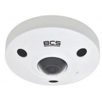 BCS-SFIP21200IR-AI BCS Pro kamera inteligentna IP fisheye 12Mpx IR 10M z mikrofonem