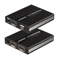 BCS-UTP-KVM-1080P zestaw konwerterów do przesyłu sygnału HDMI oraz USB