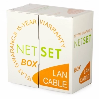 Netset BOX F/UTP 5e PE Przewód skrętka ekranowana zewnętrzna [305m]