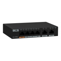 BCS-L-SP04G02G BCS Line switch PoE 6 portowy (4x PoE, 2x RJ45)