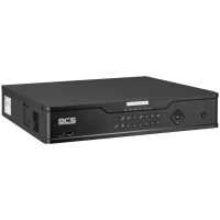 BCS-P-NVR6408R-A-4K-III BCS Point sieciowy rejestrator 64 kanałowy IP do 12Mpx