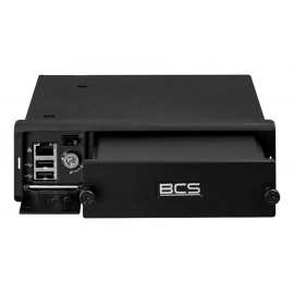 BCS-L-MNVR0401-A-4P-4G-WIFI BCS Line mobilny rejestrator 4 kanałowy IP PoE x4