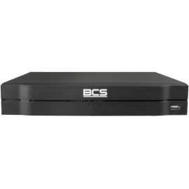 BCS-L-NVR0801-4KE-8P(2L) BCS Line rejestrator IP jednodyskowy 8 kanałowy 12Mpx PoE AI