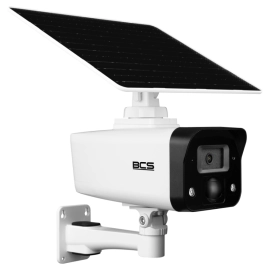 BCS-L-TIP24FCR3L2-Ai-4G(SET) BCS Line kamera tubowa IP 4Mpx panel solarny 10.5W