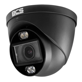 BCS-EA45VSR8L6-G BCS Universal kamera kopułowa 4w1 5Mpx mikrofon IR 80M LED 60M WDR