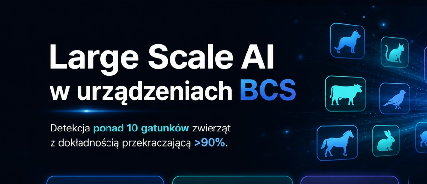 Inteligentna detekcja zwierząt i wyszukiwanie WizSeek w urządzeniach BCS