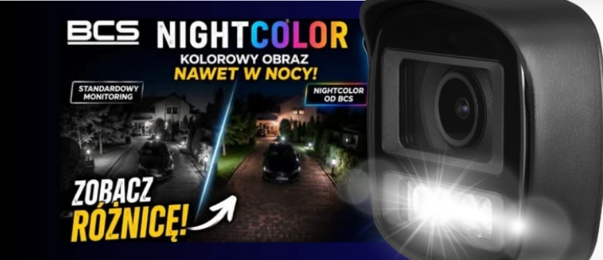 Jaka kamera do monitoringu w nocy sprawdzi się najlepiej? Test BCS NightColor