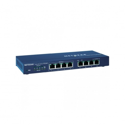 Netgear Switch FS108PEU 8x10/100 Port, 4xPoE Port