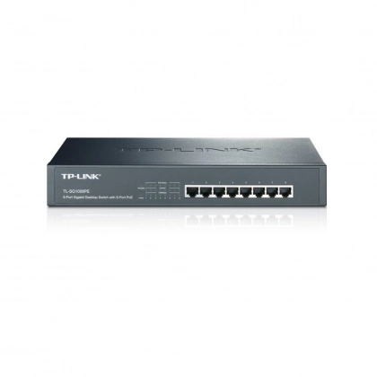 TP-Link TL-SG1008PE (8xGE, 8xPoE, obudowa metalowa) 