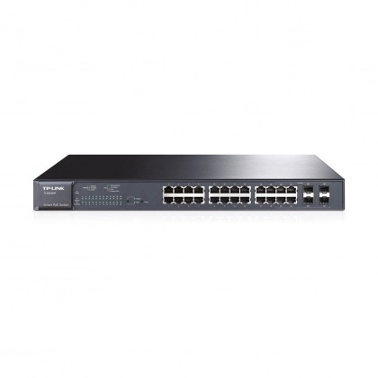 TP-Link TL-SG2424P (24xGE PoE, 4xSFP, 19")