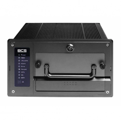BCS-NVR0402C-P mobilny sieciowy rejestrator 8 kanałowy IP obsługujący kamery do 2Mpx
