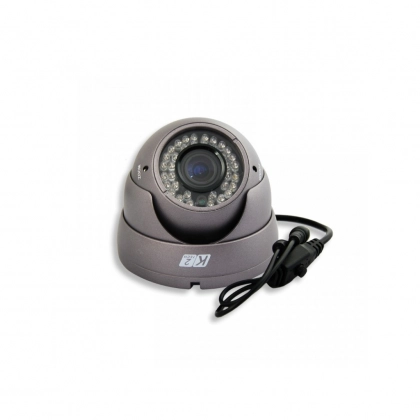 K2 786KIR kopułkowa kamera 700 linii Sony Effio 2,8-12mm IR 30m WDR wandaloodporna