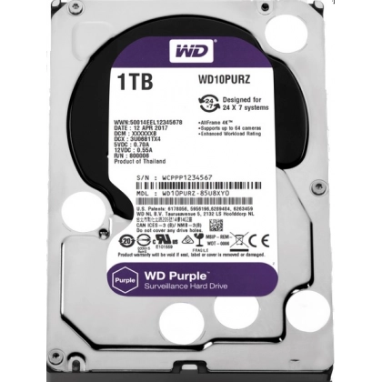 Dedykowany dysk twardy 1 TB 3,5" WD Purple