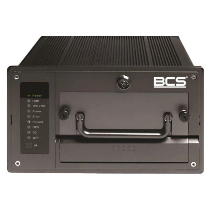 BCS-NVR0402C-P-III BCS przenośny rejestrator sieciowy 4 kanałowy IP