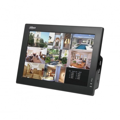 BCS-CVR0404-10 rejestrator cyfrowy DVR z monitorem 10" LCD 4 kanałowy 3D D1 25 kls