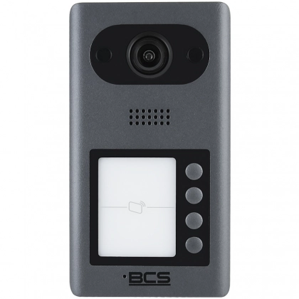 BCS-PAN4401G-S BCS Line panel wideodomofonowy IP czteroabonentowy