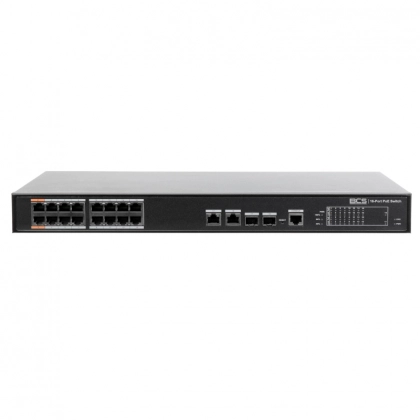 BCS-L-SP1602G-2SFP-M BCS Line zarządzalny switch PoE 16 portowy