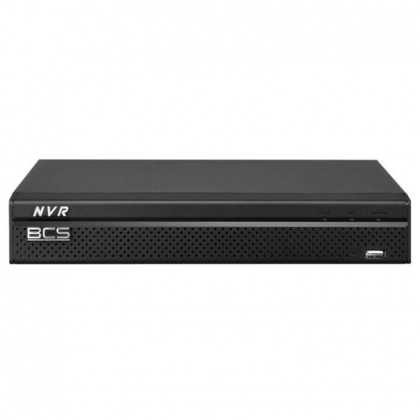 BCS-L-NVR0801-4KE BCS Line rejestrator IP jednodyskowy 8 kanałowy 8Mpx