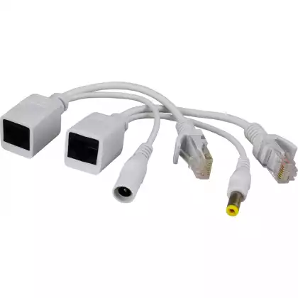 P-POE1 zestaw adapterów PoE ze złączami typu RJ45