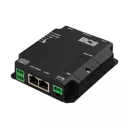 BCS-R4GDS-1W1L-P-W BCS przemysłowy router LTE DUAL SIM z PoE oraz WiFi