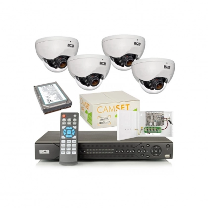 zestaw cctv 3 - 4 kamery wew. 700 lini Sony Effio 2.8-11mm WDR