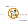 Przewód CLA04M-UC5E nieekranowana skrętka wewnętrzna 305M linka kat. 5e