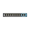 BCS-B-SP08G02G BCS Basic switch PoE 10 portowy (8xPoE Gigabit, 2xUplink)