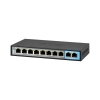 BCS-B-SP08G02G BCS Basic switch PoE 10 portowy (8xPoE Gigabit, 2xUplink)