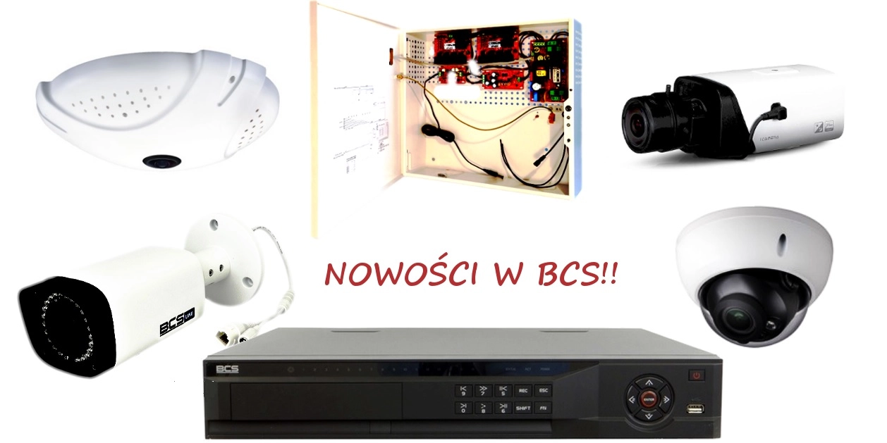 Kamera FishEye i inne nowości od dziś w ofercie BCS!!