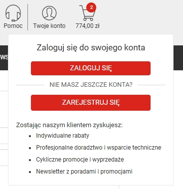 100zł rabatu na start - Tylko dla nowych Klientów!