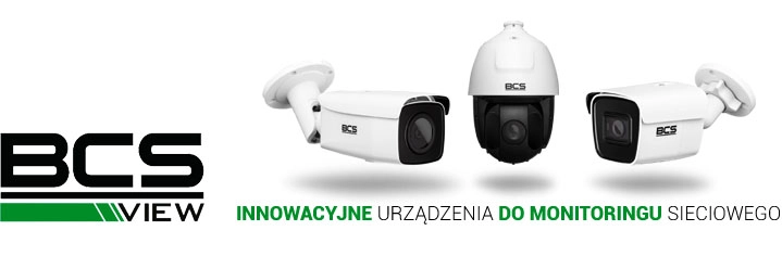 Nowość! Profesjonalne kamery i rejestratory IP BCS View