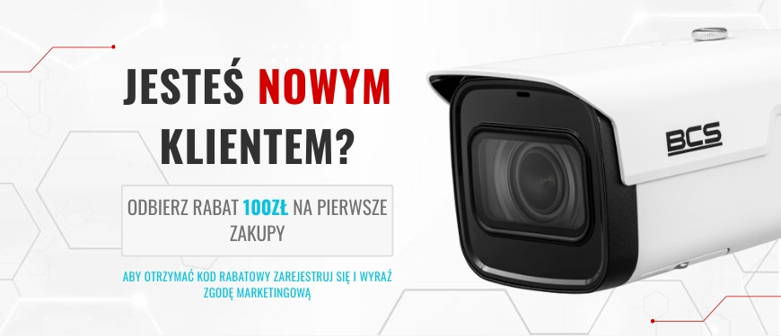 100zł rabatu na start - Tylko dla nowych Klientów!