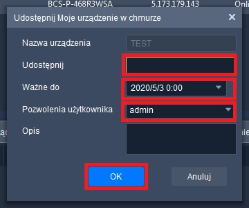 Podgląd na żywo z kamer przez P2P na systemy Windows - urządzenia BCS Point