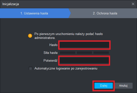 Podgląd na żywo z kamer przez P2P na systemy Windows - urządzenia BCS Line