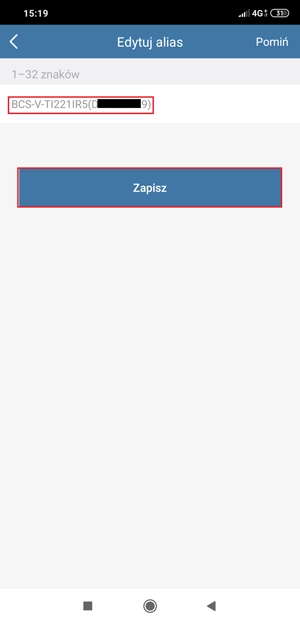 Podgląd na żywo z kamer BCS View/Basic przez P2P - Android/iOS