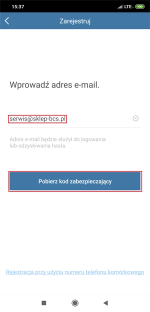 Podgląd na żywo z kamer BCS View/Basic przez P2P - Android/iOS